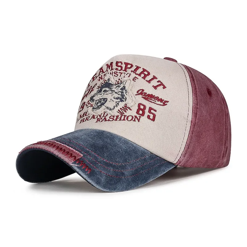 Lanza Cotton Baseball Caps Unisex-3