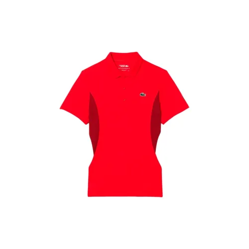 LACOSTE Djokovic Collaboration Polo Shirts Men Red