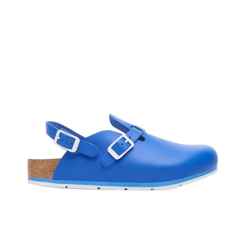 Birkenstock Slip Resistant Wrap toe Slippers Women's Blue-1