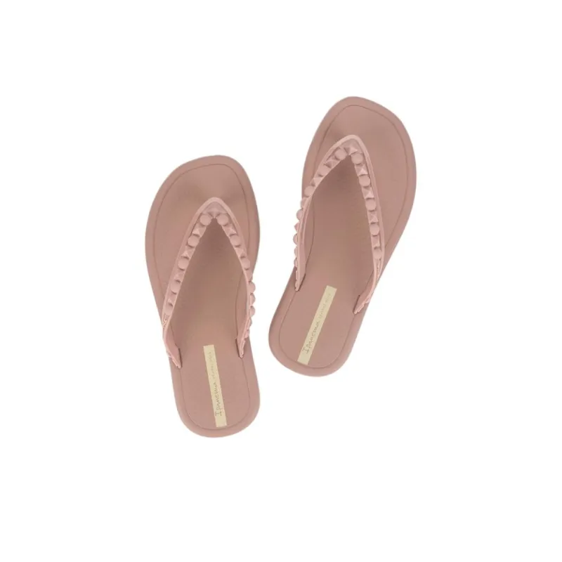 Ipanema Slip Resistant Flip Flops Women's Light Pink/Yellow-1