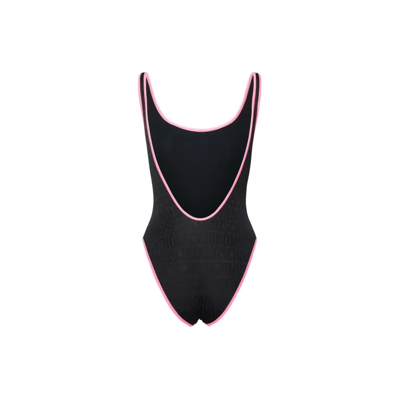 MOSCHINO Logo Printed One Piece Swimsuit-1