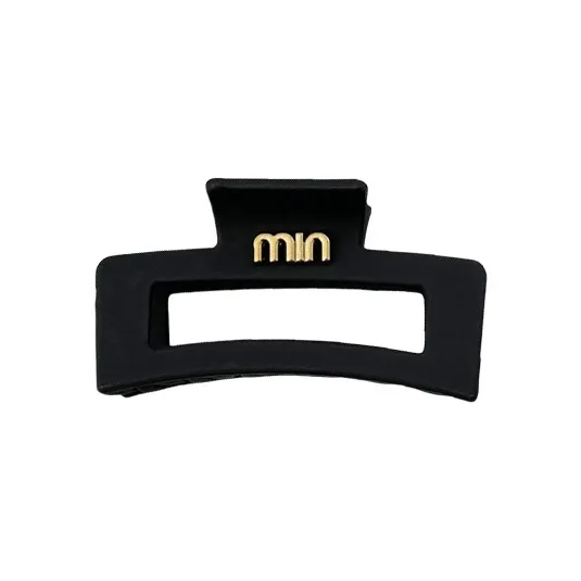 Water Jade Hair Clips Women's Black-0