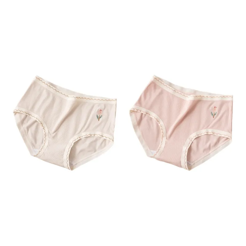 PLANDOO Underpants Women's 2 Pack-2