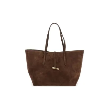 Little Liffner Cow Suede Tote Bag Shopping Bag Handbag Shoulder Bag Women's Brown