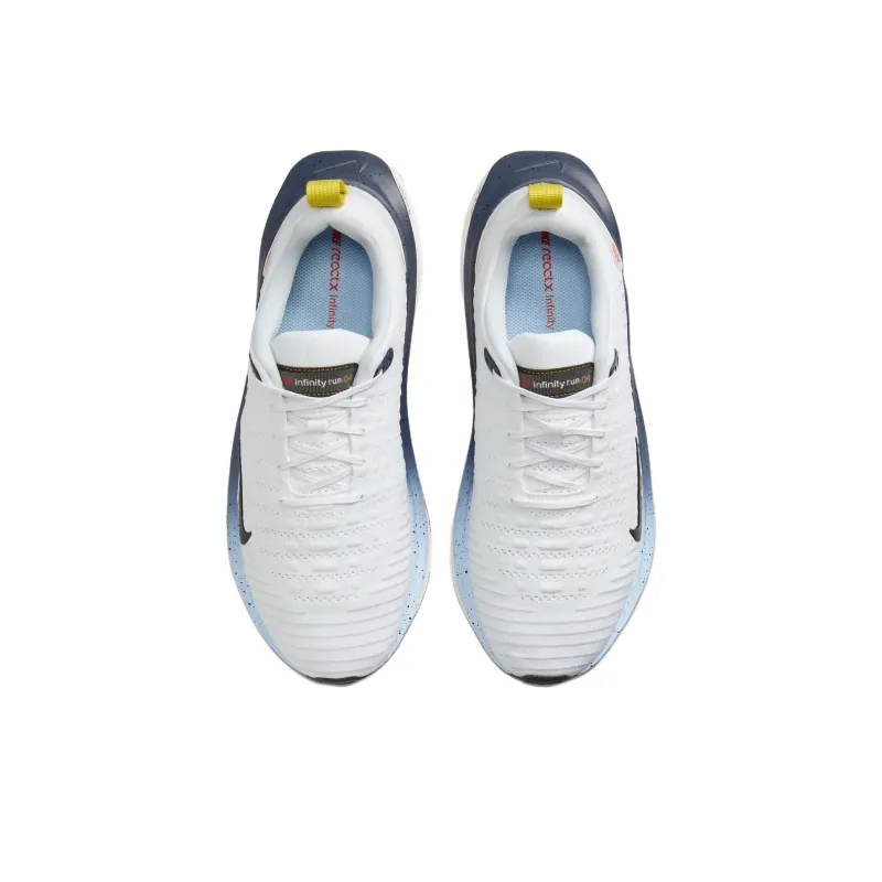 Nike ReactX Infinity Run 4 White Navy Speed Yellow-2