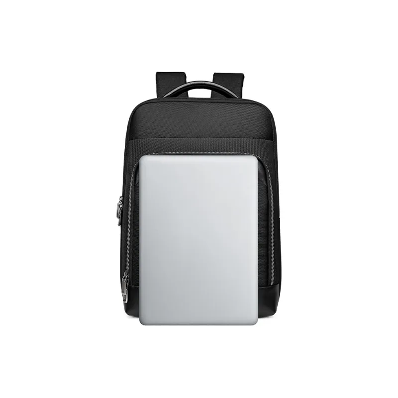 GOLDLION Fabric Business Backpack Large Size Men's Black-3