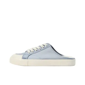 ZARA Wrap toe Slippers Women's Blue