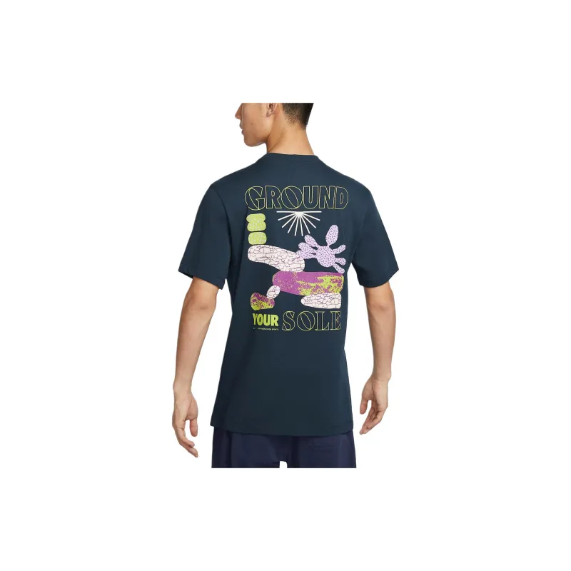 Nike T Shirt Men's Arsenal Dark Sea Blue-1