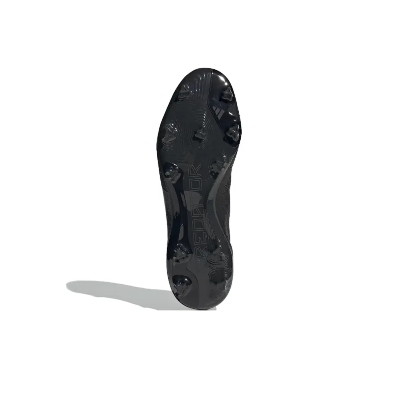 Adidas Predator League Laceless Fg Core Black Carbon Gold Metallic-3