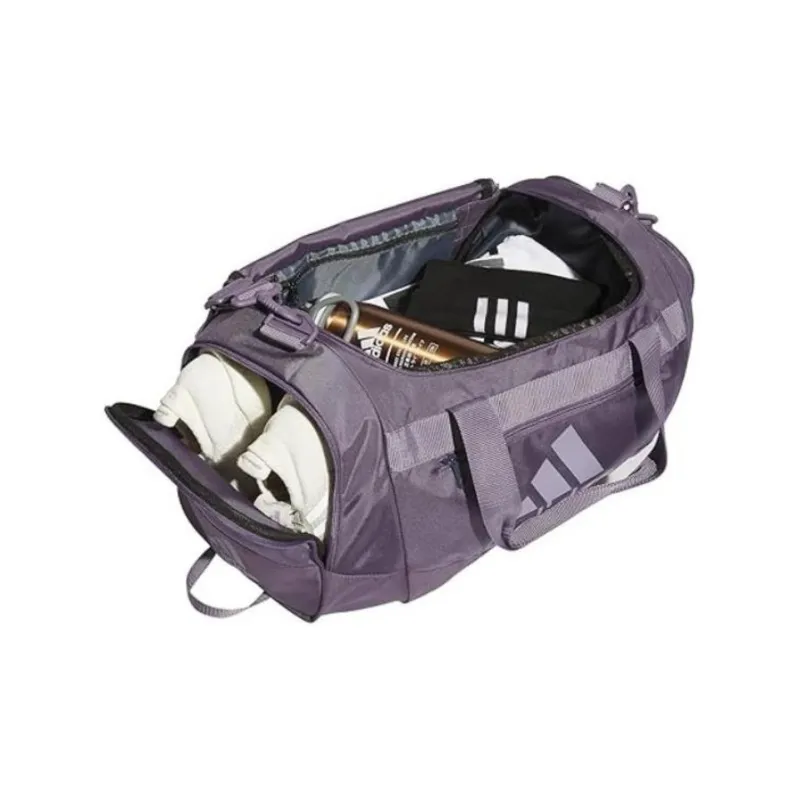 Adidas Polyester Shoulder Bag Crossbody Bag Handbag Travel Bag Small Size Unisex Shadow Purple-2