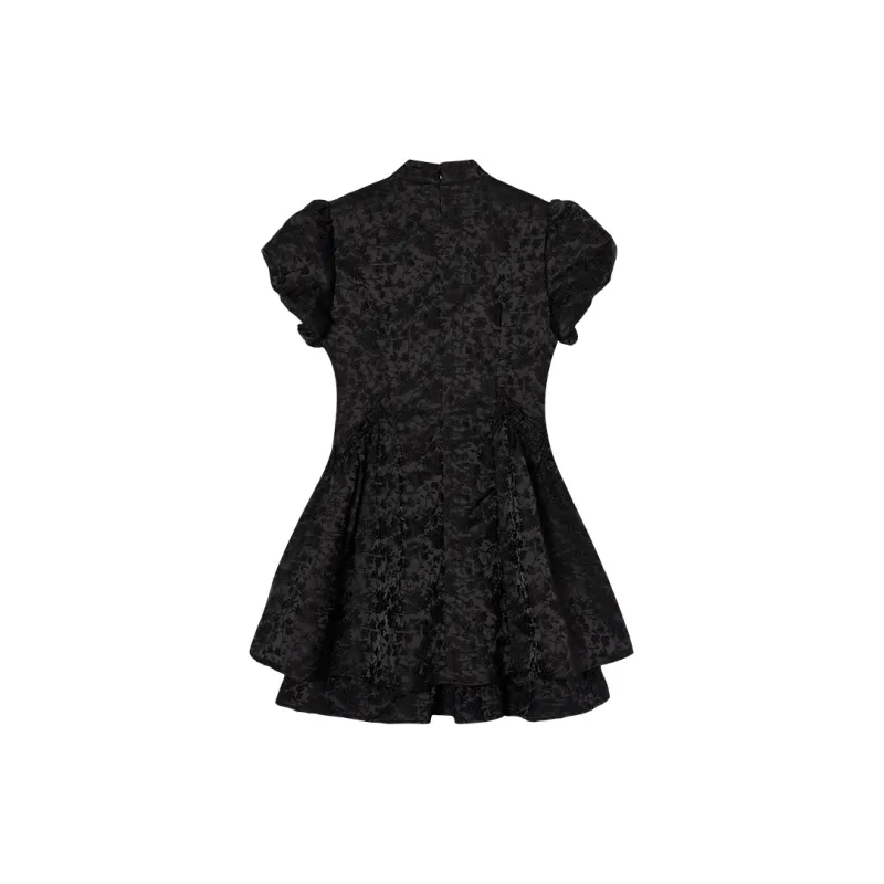 EPTISON WOMAN Short Sleeved Dresses Women's Black-1