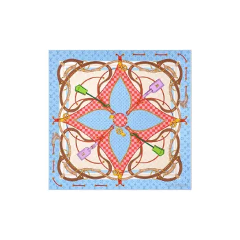 LOUIS VUITTON M94977 Flower And Straps Square 90