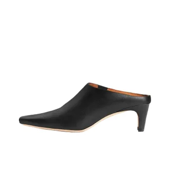 Staud Closed Toe Slippers 5.5cm Women's Black