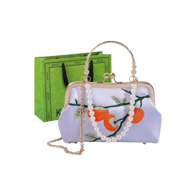 KARUISHA Silk Handbag Shoulder Bag Women's-7