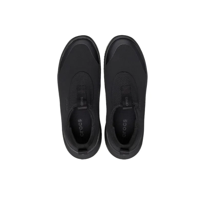 Crocs Non slip Lightweight Low Top Running Shoes Unisex Black-4