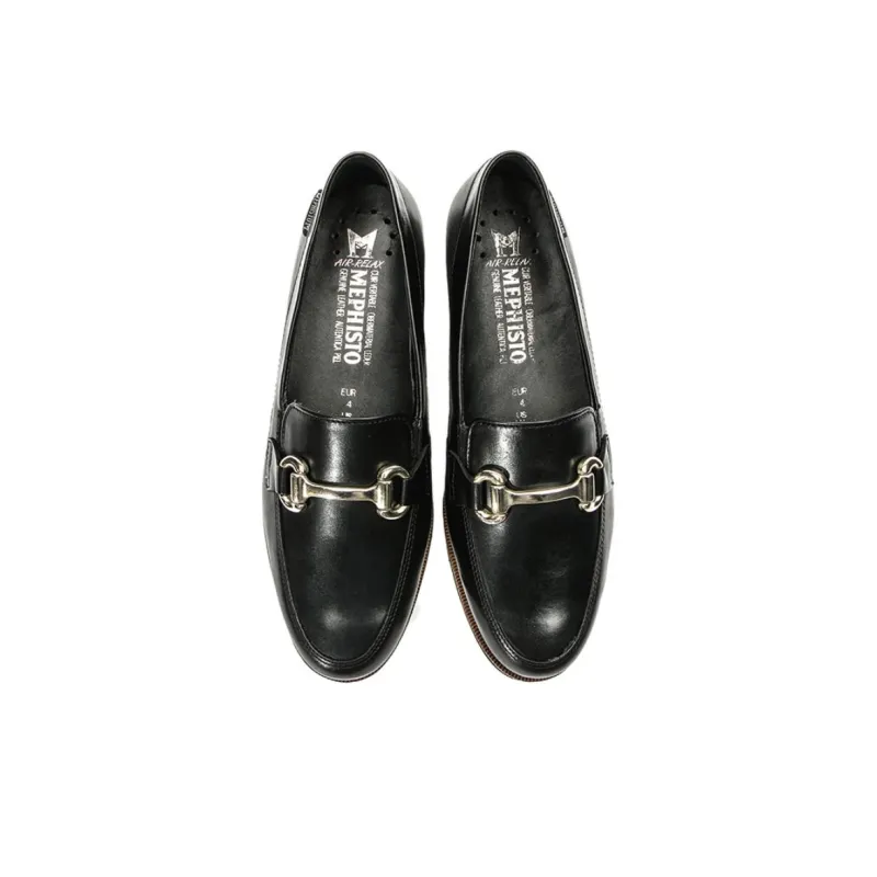 MEPHISTO Loafers Women's Black/Dark Red-3