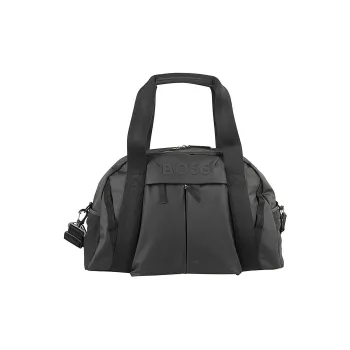 HUGO BOSS Polyamide With Polyester Shoulder Bag, Crossbody Bag, Handbag Regular Men's Black