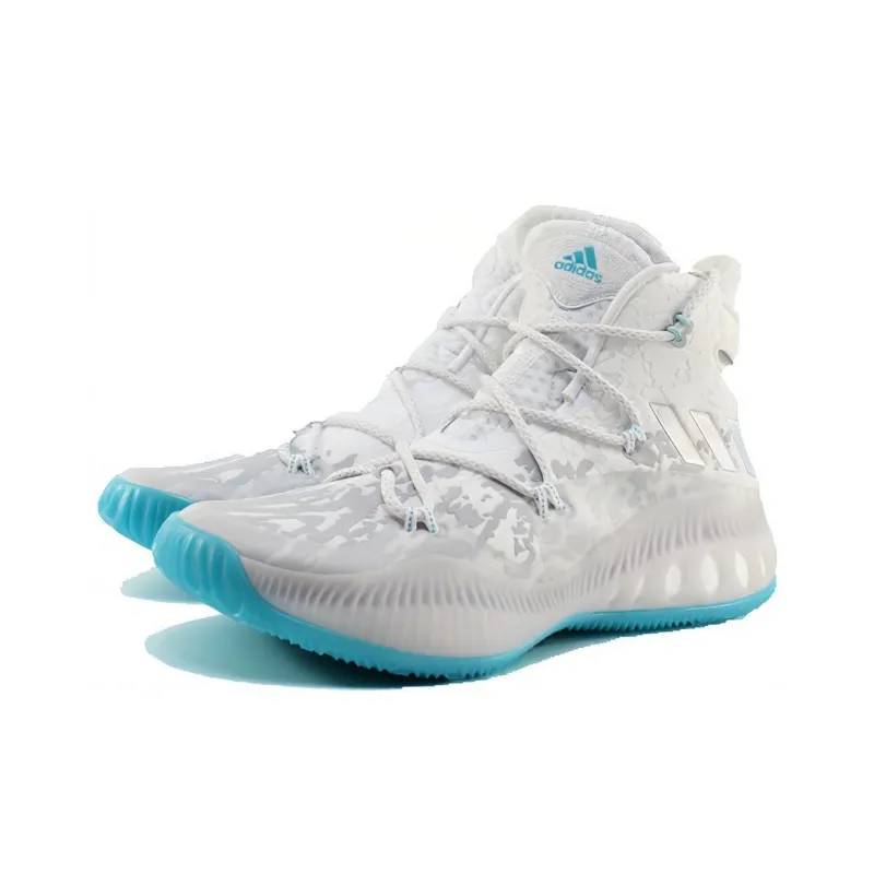 Adidas Crazy Explosive Slip Resistant High Top Basketball Shoes Men's White-1