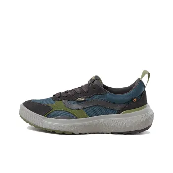Vans UltraRange Anti Slip Wear Resistant Low Top Skateboard Shoes Unisex Green Blue