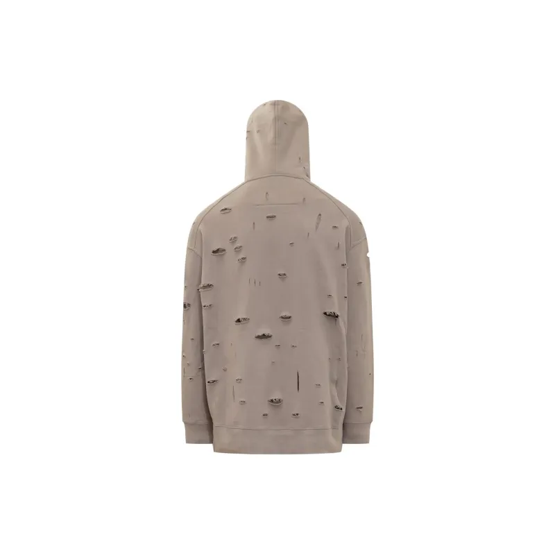 Givenchy Distressed Drawstring Hoodie-1