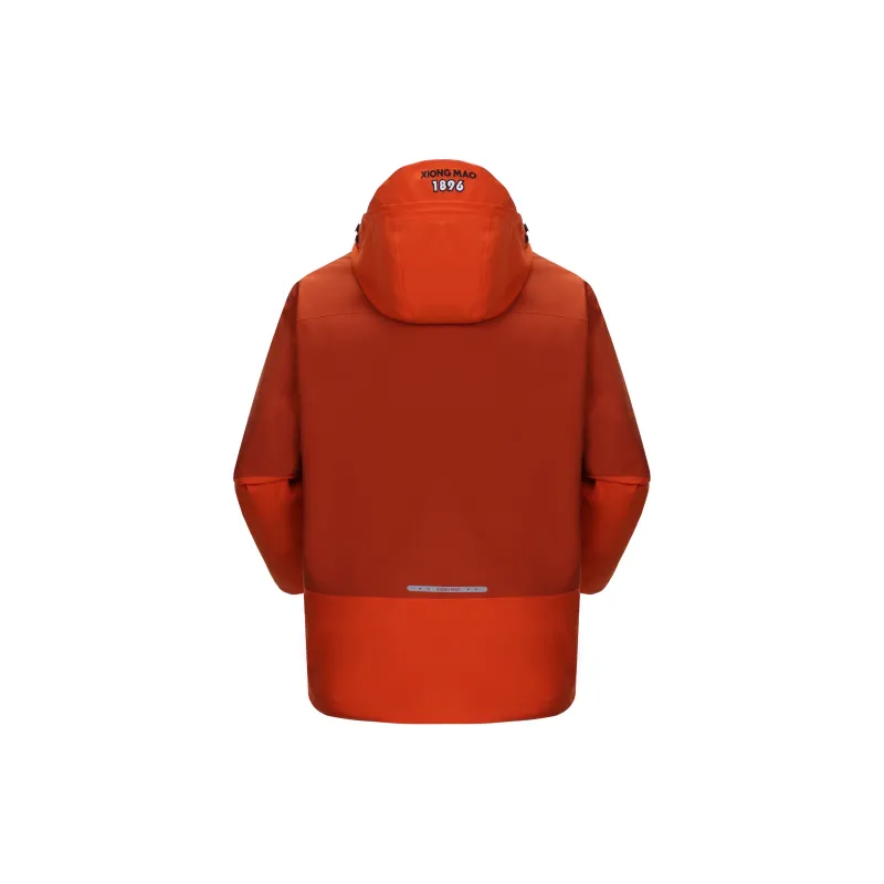 Panda Carefree Play Series Warm Water-Resistant Rainproof Windproof Windbreaker Jacket Unisex-1