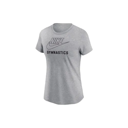 Nike Swoosh T-Shirts Women's Dark Gray