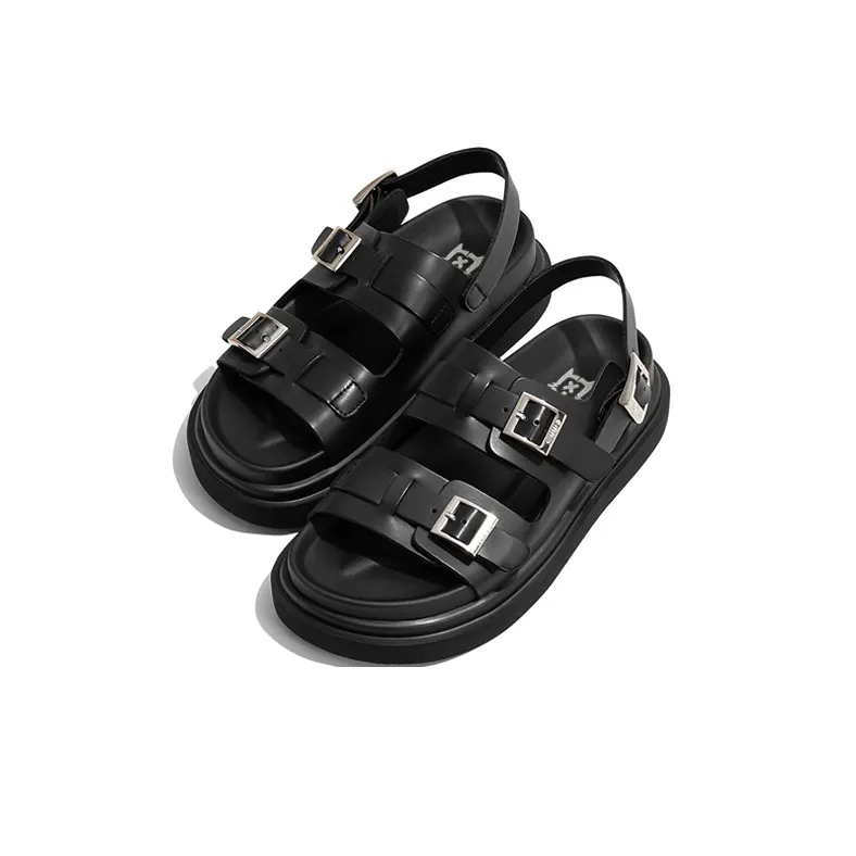 Old Meow Beach Sandals 4.5cm Women's Black-3