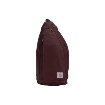 Carhartt Polyester Shoulder Bag Crossbody Bag Unisex Red Brown