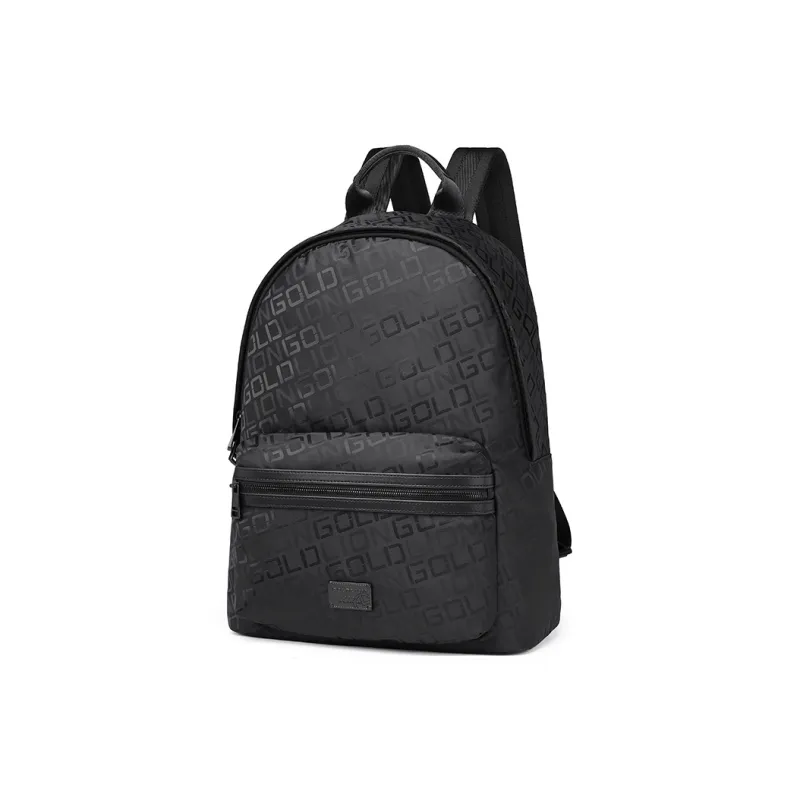 GOLDLION Fabric Backpack Large Size Men's Black-1