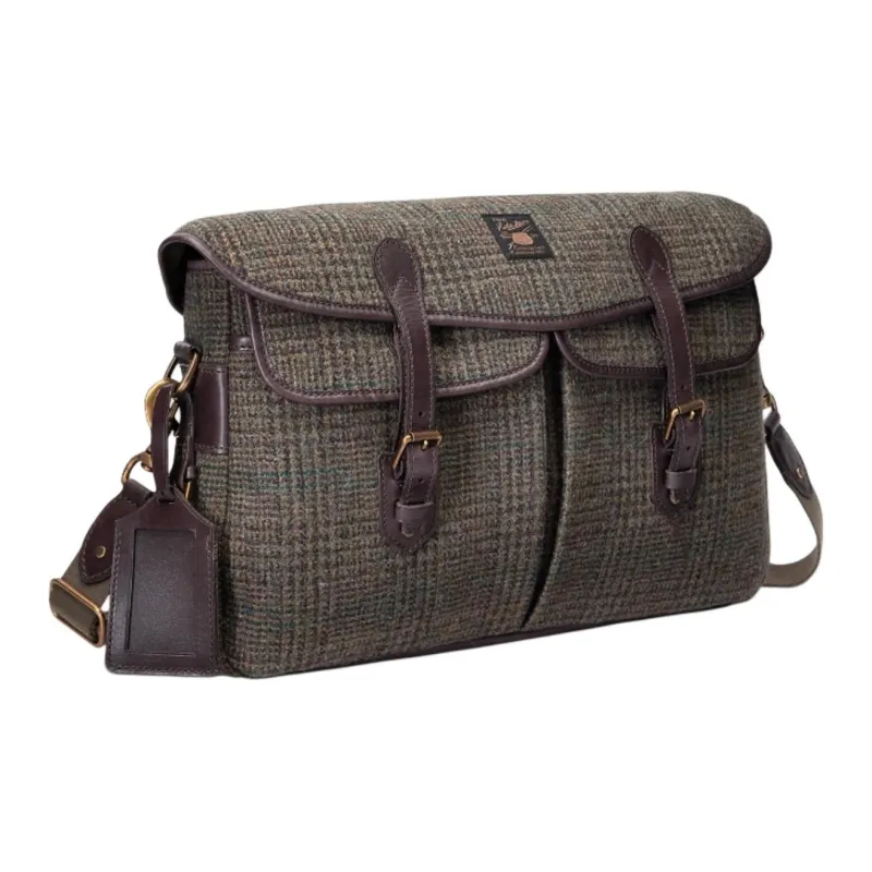 Polo Ralph Lauren Vintage Tweed Messenger Bag Shoulder Bag Crossbody Bag Men's Brown-1