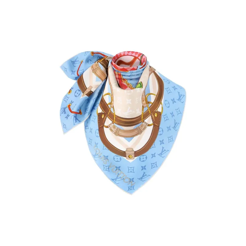 LOUIS VUITTON M94977 Flower And Straps Square 90-1