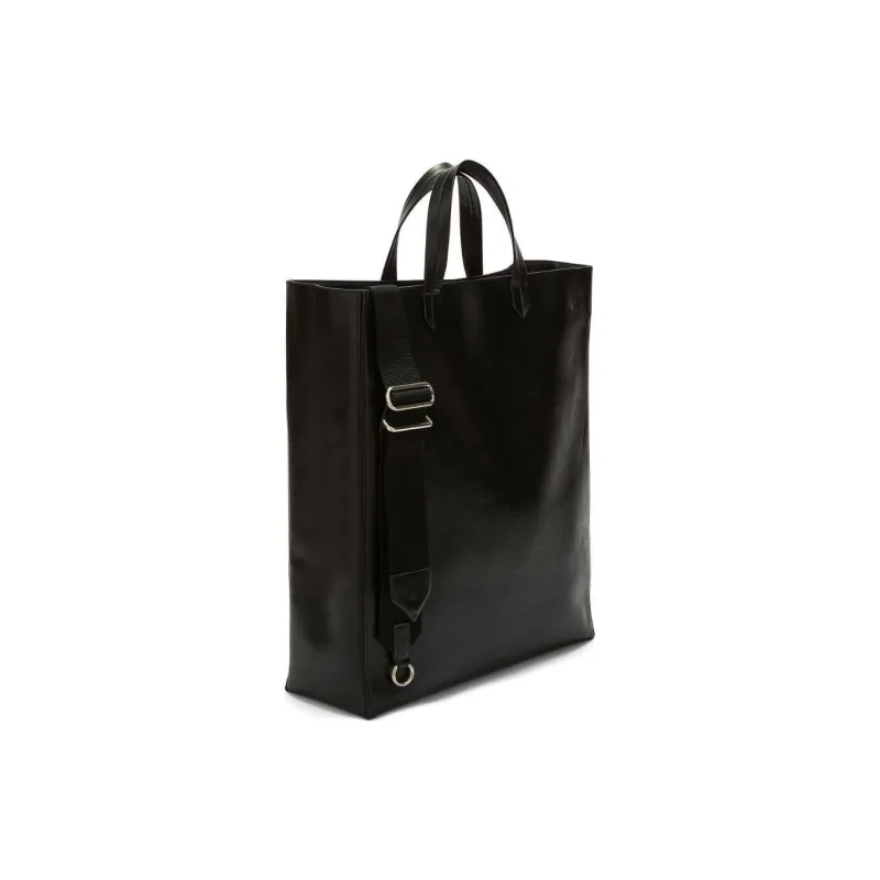 JIL SANDER Large Leather Tote Bag-1