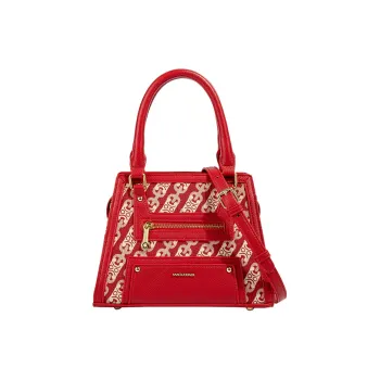 MACK JODAER Synthetic Leather Shoulder Bag Crossbody Bag Handbag Regular Women's Red