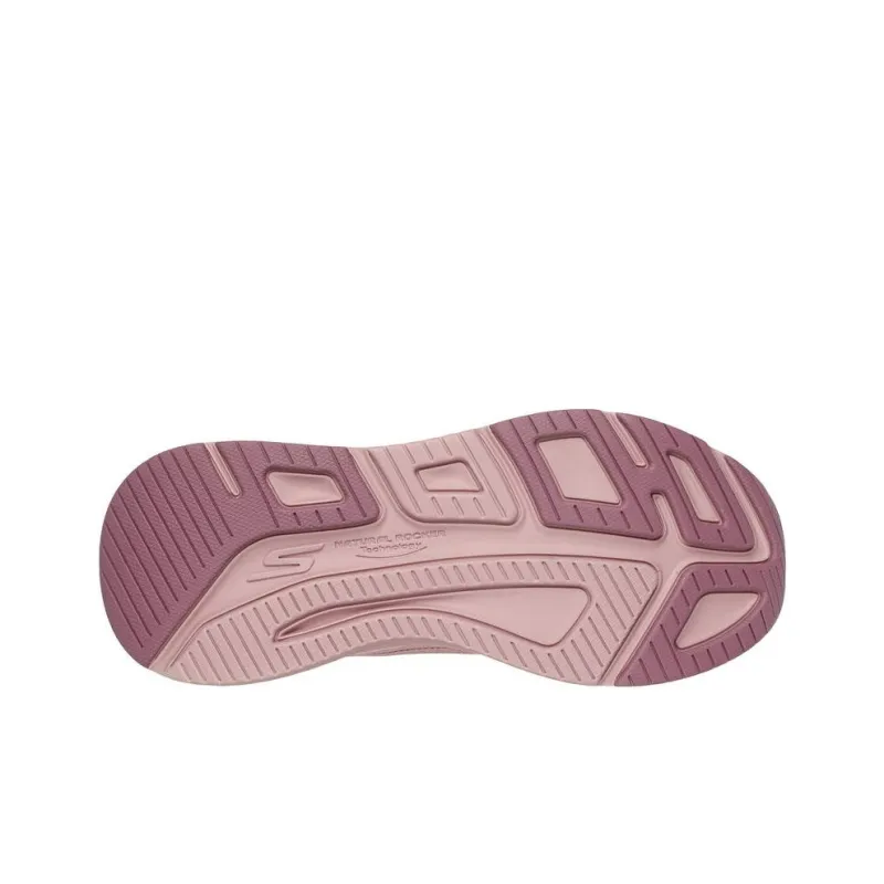 Skechers Max Cushioning Shock Absorbers Slip Resistant Breathable Low Top Casual Running Shoes Women's Pink-3
