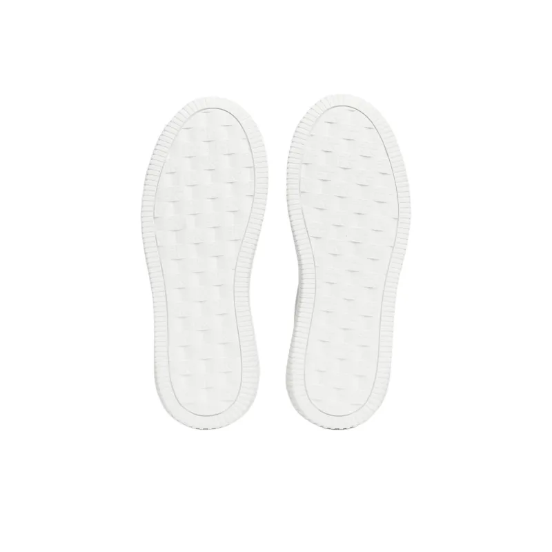 CKJ CALVIN KLEIN JEANS Low Top Skateboard Shoes Women's White-5