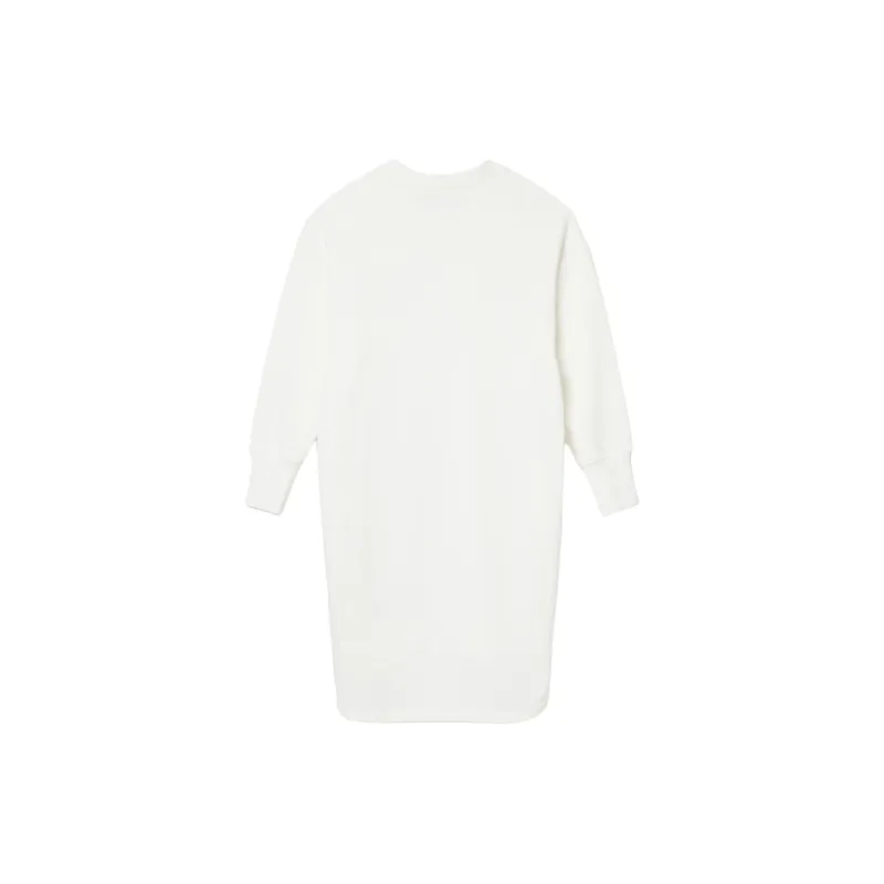 LACOSTE Long-Sleeved Dresses Women's White-1