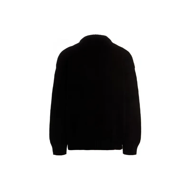 Balenciaga Bb Laurel Crown Logo Crewneck Knitted Sweater-1