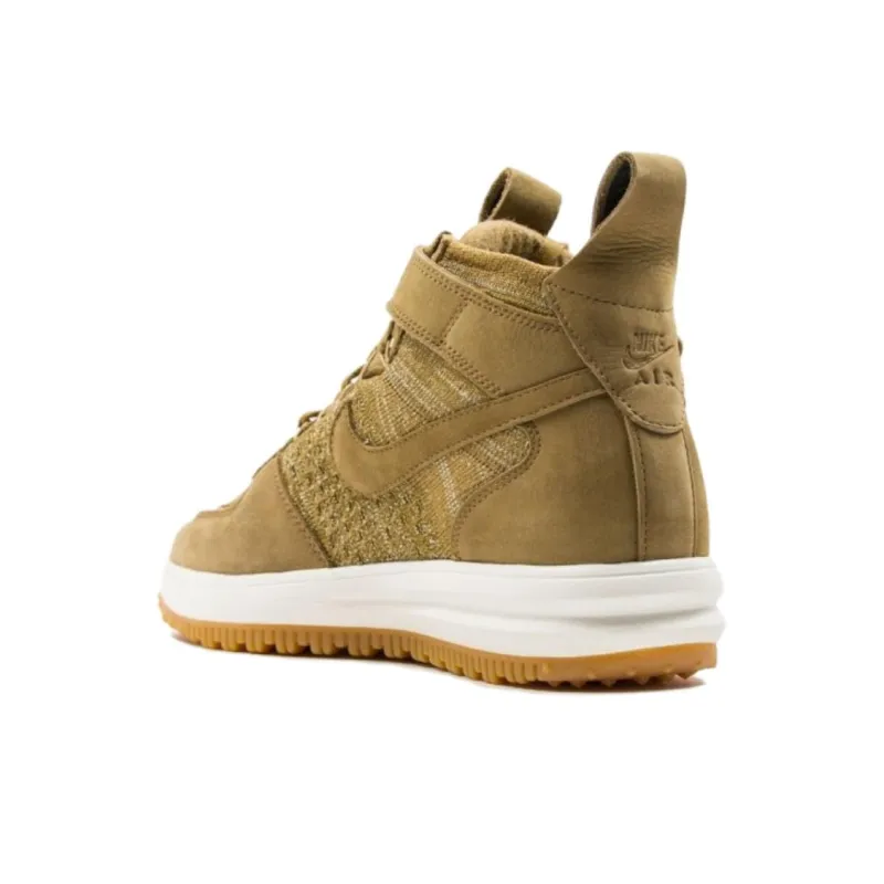 Nike Lunar Force 1 Flyknit Workboot Golden Beige-2