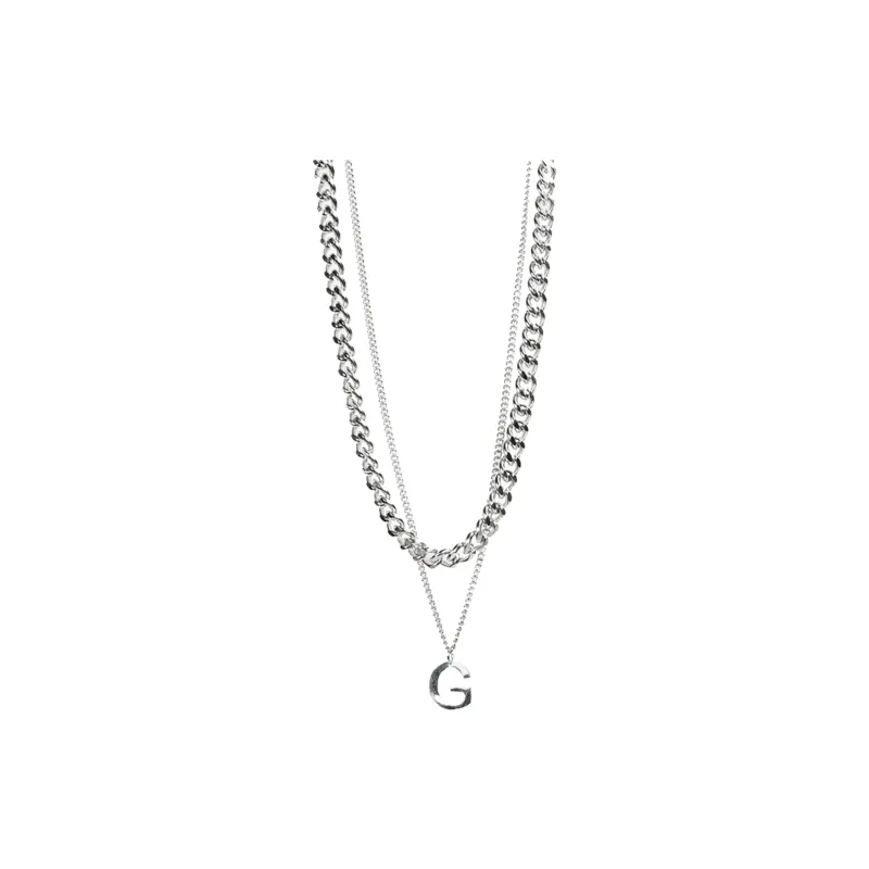 IOTS Silver Plated Necklaces Unisex-6