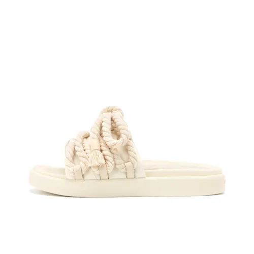 FOOT INDUSTRY Flip-flops Unisex Off White