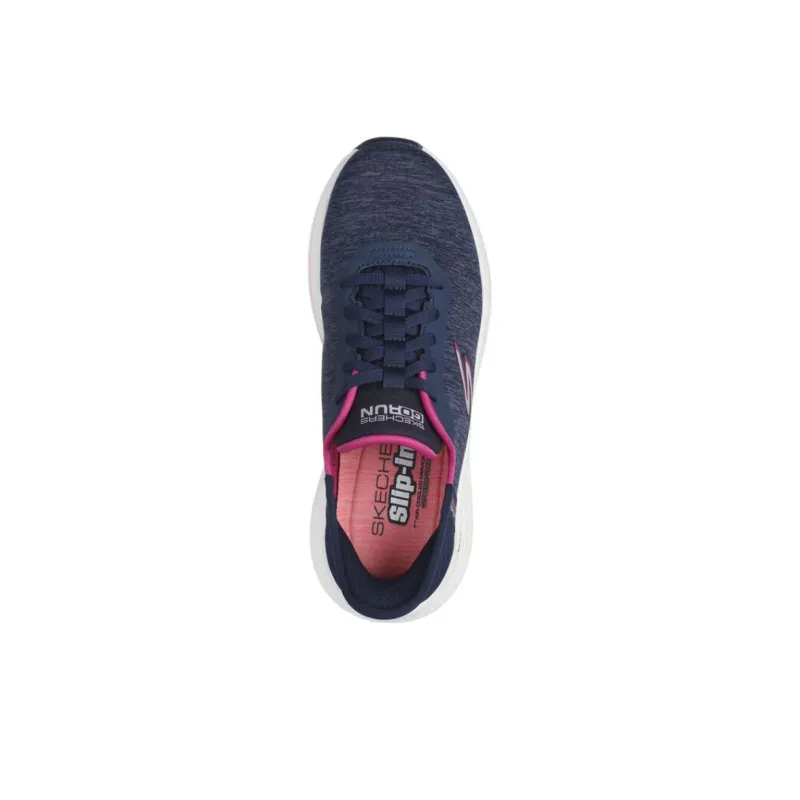 Skechers Max Cushioning Non slip Lightweight Low Top Casual Running Shoes Women's Dark Blue-2