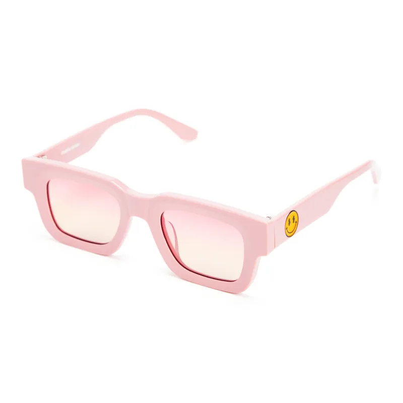 PLASTIC BRAIN Plate Frame TR/Memory Plastic Square Ink Lenses Unisex Multicolor Dopamine Dressing-15
