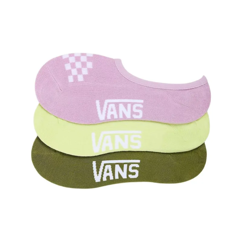 Vans CANOODLE No-Show Socks Women's 3 Pack-0
