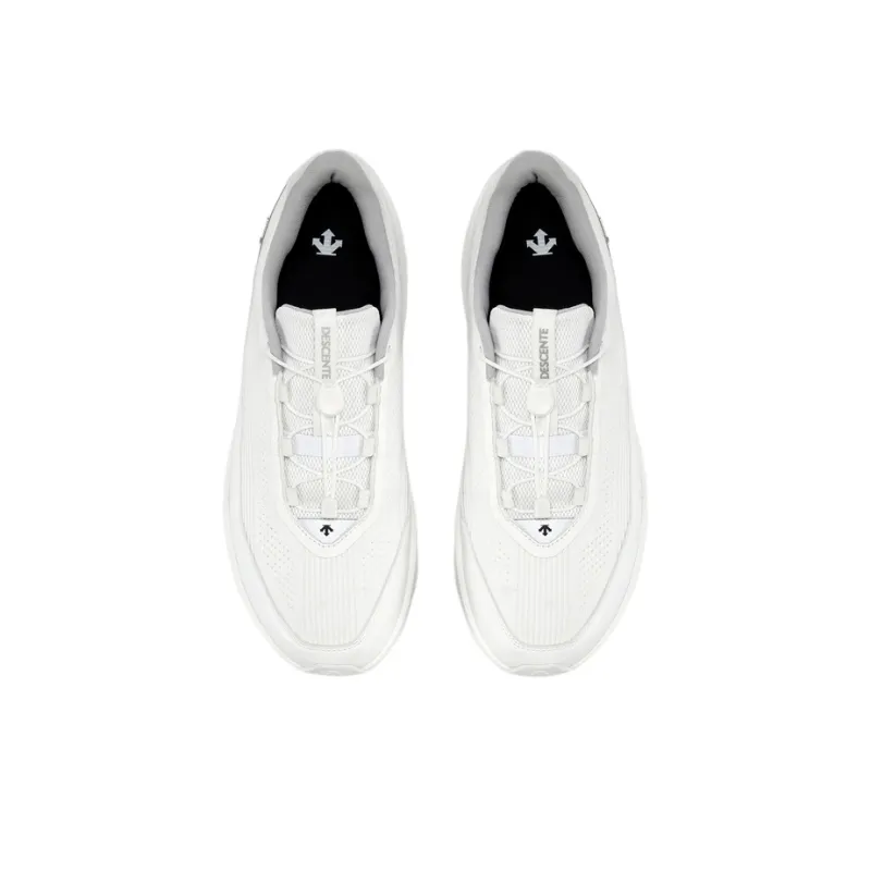 DESCENTE RUNNING Collection Slip Resistant Low Top Running Shoes Men's White-3