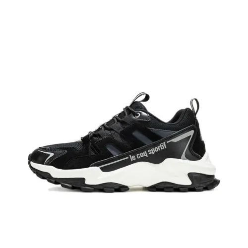 Le Coq Sportif Casual Shoes Unisex Low-Top Black/White