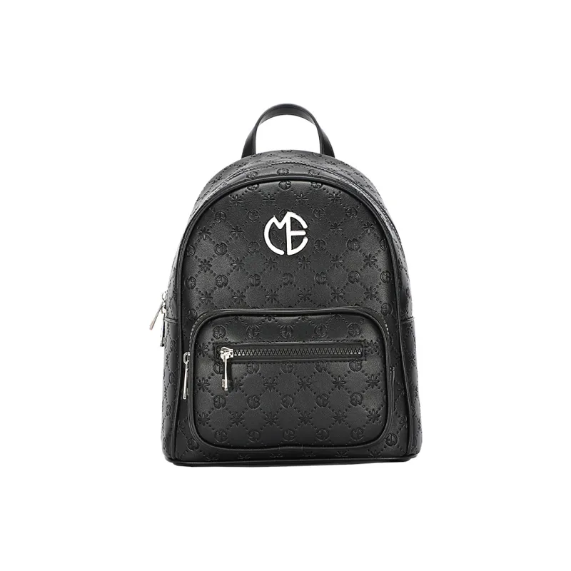 MESUCA Synthetic Leather Backpack Regular Women's Black-0