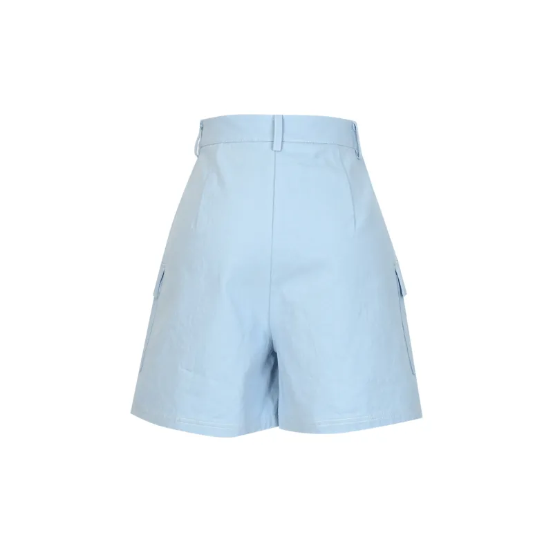 SNBL Casual Shorts Women's Blue-1