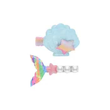 ROYALSASA Sequins, Faux Pearl Hair Clips Women's