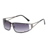 Gold Frame with Gray Lens