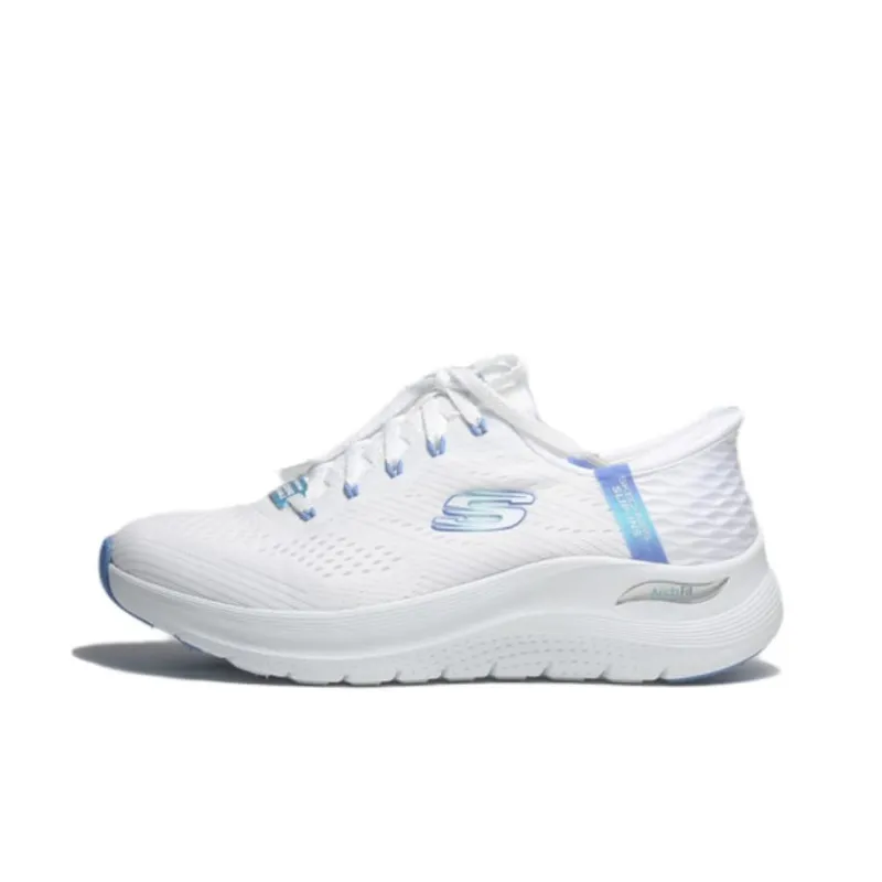 Skechers ARCH FIT 2.0 Anti Slip Wear Resistant Low Top Casual Shoes Women's White-0